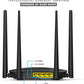(Open Box) TENDA AC5 AC1200 1200 Mbps Wireless Router (Black, Dual Band)