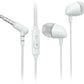 (Open Box) Flipkart SmartBuy Wired Headset With Mic  (White, In the Ear)