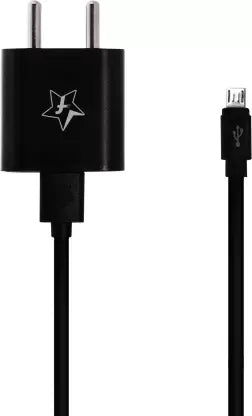 (Open Box) Flipkart SmartBuy 2A Fast Charger with Charge & Sync USB Cable  (Black, Cable Included)