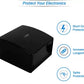 (Open Box) Flipkart SmartBuy FKSBVS2ATV Voltage Stabilizer for 40" to 72"TV + 1 Set Top Box  (Black)