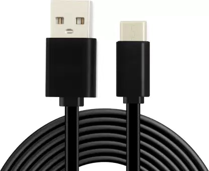 (Open Box) Flipkart SmartBuy Robust Flat Charge & Sync USB Cable (1 m)  (Compatible with All Phones With Micro USB Port, Black, One Cable)