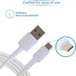 (Open Box) Flipkart SmartBuy Robust Round Charge & Sync USB Cable (1 m)  (Compatible with Mobiles, Power Banks, Tablets, White, One Cable)