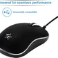 (Open Box) Flipkart SmartBuy Wired Optical Mouse  (USB 2.0, Black)