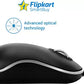 (Open Box) Flipkart SmartBuy Wired Optical Mouse  (USB 2.0, Black)