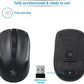 (Open Box) Flipkart SmartBuy M7012 Wireless Optical Mouse  (2.4GHz Wireless, Black)