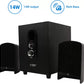 (Open Box) Flipkart SmartBuy RS-40ai 14 W Portable Laptop/Desktop Speaker  (Black, 2.1 Channel)
