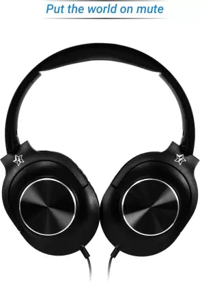 (Open Box) Flipkart SmartBuy Foldable Wired Headphone  (Black, On the Ear)