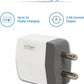 (Open Box) Flipkart SmartBuy Dual Port 12W 2.4A Fast Charger with Charge & Sync USB Cable  (White, Grey, Cable Included)