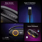 (Open BOx) boAt Partypal 53 Portable Speaker with RGB LEDs and Mic for Calls 30 W Bluetooth Home Audio Speaker  (Midnight Black, Stereo Channel)