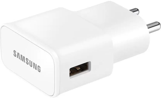 (Open Box) SAMSUNG Original Travel Adapter EP-TA13IWEUGIN 2 A Mobile Charger White, Cable Included