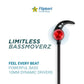 (Open Box) Flipkart SmartBuy BassMoverz Bluetooth Headset  (Black, Red, In the Ear)
