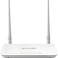 (Open Box) TENDA 300Mbps wireless D303N ADSL 2+ 3G modem 300mbps Wireless Router Single Band, White