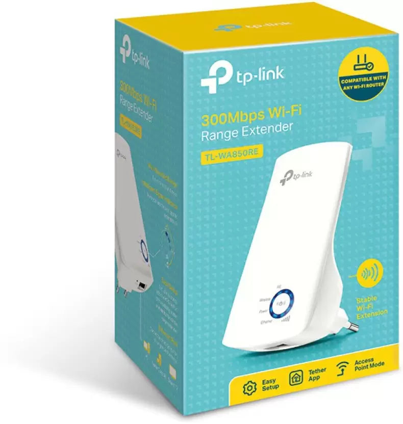 (Open Box) TP-Link TL-WA850RE(IN) 300 Mbps WiFi Range Extender  (White, Single Band)