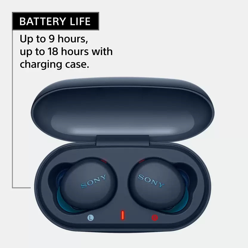 Open Box) SONY WF-XB700 With 18 Hours Battery Life Bluetooth